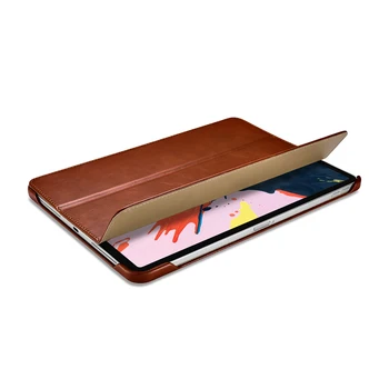 Pouzdro pro iPad Pro 11 2018 2020 Originální Kožené Flip Pouzdro Slim Podnikání Stojí Chytrý Ochranný Kryt pro iPad Pro 12,9