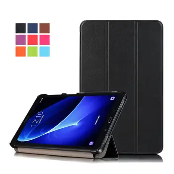 Pouzdro pro Samsung Galaxy Tab A6 10.1 Tabletu Obchodní PU Kožené Pouzdro Stojan Kryt sm-t580 sm-t585 Book Cover Originální