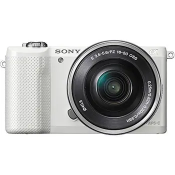 Použité,Sony Alpha A5000 Mirrorless Digitální Fotoaparát 16-50mm OSS Objektivem Volitelné