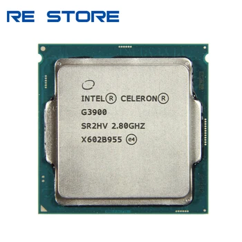 Používá Intel Celeron G3900 Procesor, 2MB Cache, 2.80 GHz, LGA 1151 Dual Core, Desktop PC CPU