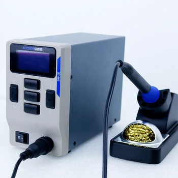 POZOR ST-965 bezolovnaté Pájecí Stanice Nastavitelné Teploty s LCD Displejem pro Telefon Deska Svařovací Stanice