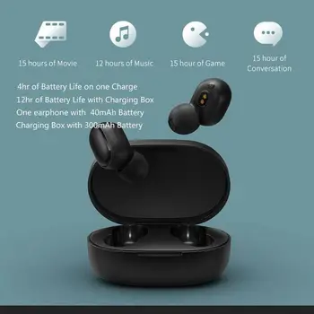 Pravda, Bezdrátová Sluchátka s mikrofonem Binaurální In-ear 1: 1 Sluchátka Sportovní Sluchátka s mikrofonem, Mini Handsfree Sluchátka Pro Xiaomi Pro Redmi Zařízení ZT