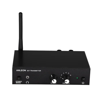 Pro ANLEON S2 UHF Bezdrátová Stereofonní Systém Monitorování 670-680MHZ Profesionální Digitální Stage In-Ear Monitor Systém 2 Přijímače