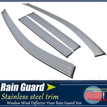 Pro AUDI Q3 Q5 Q7 /Rain Guard Okno, Sluneční Odstín Kšiltem Vítr Proužek Kouře Okna Déšť VisorHigh Kvalitní 2006-2019