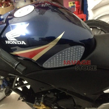 Pro HONDA CBR250R LET 2010-2013, CBR300R-Motocykl Nádrže Trakční Podložky Plynu Koleno Grip Protector Anti slip štítku 3M