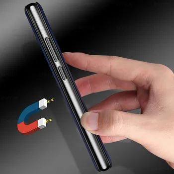 Pro Huawei Honor 10X Lite Kožené Flip Pouzdro Nárazuvzdorný Telefon Shell na Xonor 10XLite Faraónů 10X Světla Magnetický Zadní Kryt Coque
