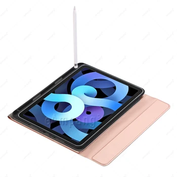 Pro iPad Air 4 10.9 2020 Pouzdro s Klávesnicí s Tužkou Držák pro Apple iPad Vzduchu 4. Generace, ruský španělský anglický Klávesnici
