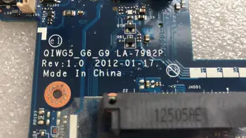 Pro Lenovo G480 Notebooku základní deska QIWG5-G6-G9 LA-7982P Test GM deska