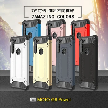Pro Motorola Moto G8 Síla Kryt Fundas Gumové Ochranné Telefon Pouzdro Pro Moto G8 Síla Kryt Pro Motorola Moto G8 Síla