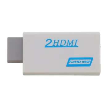 Pro Nintendo Wii Na HDMI 1080P Převodník Wii2HDMI Adaptér Konvertorů Full HD Upscaling 3.5 mm Audio Video Výstup, Plug and Play