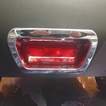 Pro Nissan Rogue X-Trail Xtrail T32 2016 3ks/Set Chrom Zadní Ocas Mlhové Světlo + Brzdové Světlo Lampa Kryt Čalounění Car Styling