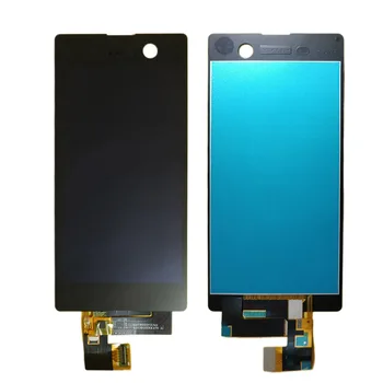 Pro Sony Xperia M5 LCD Displej Dotykové Obrazovky Shromáždění E5603 E5606 E5653 LCD Displej Digitizér Čidlo Skleněný Panel E5633 E5643 E5663