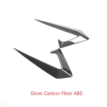 Pro Tesla model 3 Uhlíkových vláken ABS boční kamera ochranný kryt 2KS