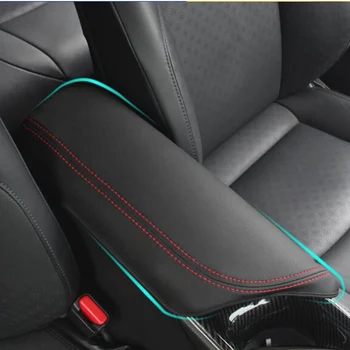 Pro Toyota CHR C-HR CH R 2018 2019 Loketní opěrka box kryt, Auto příslušenství, Vnitřní centrální ruční ochranu polštář podložky kůže
