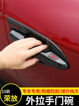 Pro Toyota RAV4 2020 Vysoce kvalitní ABS Chrome chrome styl dveřní kliky a misky vozu zahrnuje auto příslušenství, auto samolepky styling