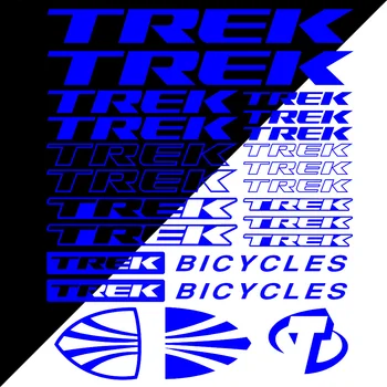 Pro TREK Kolo Rám MTB BMX Závod, Silnice, auto samolepka car styling Vinyl Die-Cut Grafický karoserie Obtisky Nálepka Graphic Set