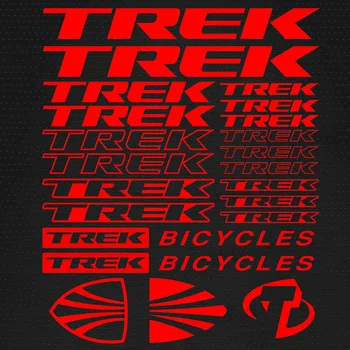 Pro TREK Kolo Rám MTB BMX Závod, Silnice, auto samolepka car styling Vinyl Die-Cut Grafický karoserie Obtisky Nálepka Graphic Set