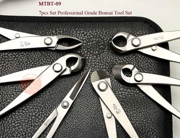 Profesionální Třídy 7 KS Bonsai tool set (sada) MTBT-09 Od TianBonsai