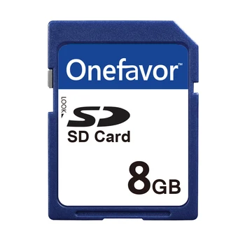 Propagace! 5kusů/lot 1GB 2GB 4GB 8GB Onefavor SD Karty Secure Digital Standardní Paměťové Karty SD,Vysoce Kvalitní