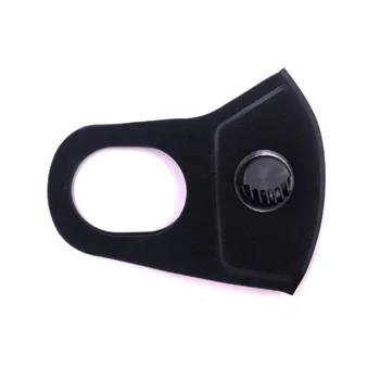 Proti Prachu Maska Anti PM2.5 Znečištění Tvář Ústa Respirátor Černé Prodyšné Ventil, Maska, Filtr 3D Úst Pokrytí Muži Ženy Unisex