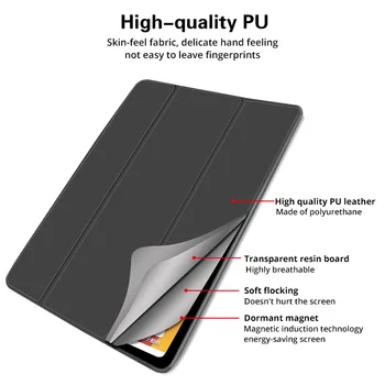 PU Kožené Pouzdro S Tužkou Držák Pro iPad Pro11 2020 Pokrýt Multi-Fold Stojan Pro iPad Pro12. 9 2020 Pouzdro Pro iPad vzduch 2 Vzduch 1