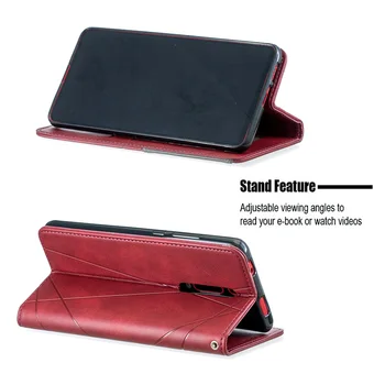 PU Kůže Telefon Případě Peněženka Kryt Pro Xiaomi Redmi Note K30 8 8T 7 7A K20 Pro Smartphone Funda Pro Xiomi MI 9T Flip Stojan Případ
