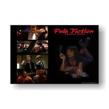 Pulp Fiction Uma Thurman Kouření Filmu Cool Wall Art Decor Vytisknout Plakát 12x18 24x36