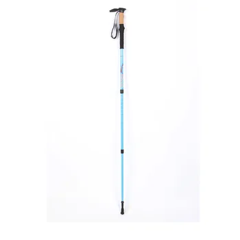 Pěší turistika Stick Trekking Pole 3-Bod Ultra-light 260g Venkovní Alpenstock Uhlíkových