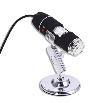 Přenosné LED Digitální Mikroskop USB Endoskop Fotoaparát Microscopio Lupa Elektronický Mikroskop S Stojan Obličej Péče o Pleť Nástroj