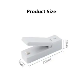 Přenosné Mini Tepla Uzavírací Stroj Impulse Sealer Plastový Sáček Pečetidlo USB Nabíjecí Cestovní Balení Snack Bag Sealer Kuchyň Gadget