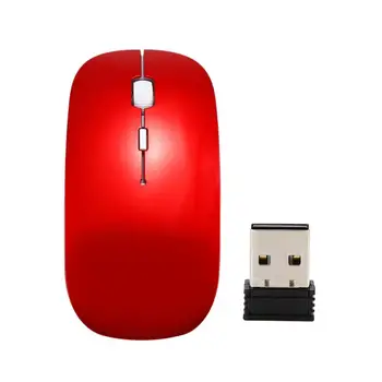 Přenosný 2.4 GHz 1600dpi Bezdrátová Mini USB Ergonomický Přijímač Herní Myš 3-klíč Pro PC Laptop Notebook Počítač