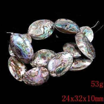 Přírodní Shell Volné Korálky Různých Tvarů Abalone Shell Korálky pro Výrobu Šperků DIY Náhrdelník Příslušenství