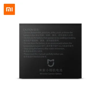 Původní 1450mAh 3.8 V Nabíjecí Baterie pro Xiaomi Mijia 4K Mini Akční Kamera, Příslušenství, Baterie, Nabíječka, Nabíjecí Pouzdro