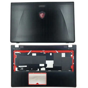 Původní 95% Nových Pro MSI GE60 MS-16GA Notebook LCD Zadní Kryt/Palmrest 3076GCC415Y31 307-6GCC415-Y31 Kov Černý