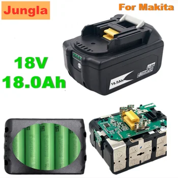 Původní Pro Makita 18V 18000mAh 18.0 Ah Akumulátorové elektrické Nástroje, Baterie s LED Li-ion Náhradní LXT BL1860B BL1860 BL1850