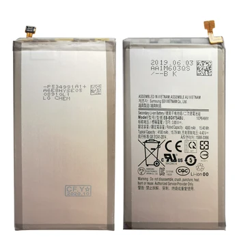 Původní Telefon Baterie Pro Samsung Galaxy S10 Plus S10+ SM-G9750 4100mAh vysokokapacitní Bateria Náhrada Za S10 Plus Baterie