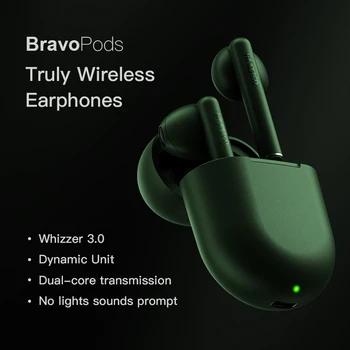 Původní Whizzer B7 Bluetooth 5.0 HeadphoneTWS Bezdrátové v ear sluchátka Hlasové ovládání redukce Šumu Klepněte na položku Ovládací gaming headset
