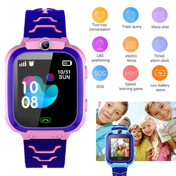 Q12 Globální Děti, dětské Chytré Hodinky, GPS, SOS volání umístění finder dítě lokátor tracker anti-ztracené sledování dítě chytré hodinky
