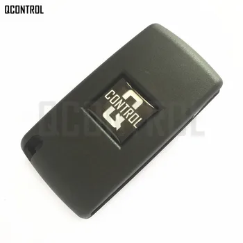 QCONTROL Auto Dálkové Klíč Oblek pro CITROEN C2 C3 C4 C5 Berlingo Picasso (CE0536 ZEPTAT/FSK, 2 Tlačítka HU83)