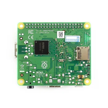 Raspberry Pi 3 Model A+, s většinou vylepšení jako Raspberry Pi 3B+, v menší form factor, a nižší cenu
