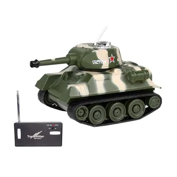 RC Bitevní Tank Hračky pro Děti Wireless Mini Elektrický Model Baterie Hračka Ovládání Power Control Remote Tank Simulace Auto Re C3G9