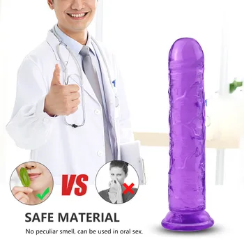 Realistické Dildo S Extra Silnou přísavkou Erotické Jelly Dildo Sexuální Hračky pro Ženy, Umělý Penis G-spot Stimulace