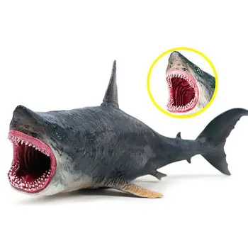 Realistické Velký Žralok Hračky Plastové Oceánu Zvíře Žralok Figurka Kognitivní Hračky