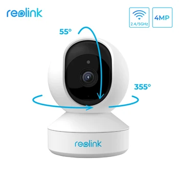 Reolink E1 Pro 4MP Baby Monitor Two-Way Audio, 2.4 G/5G Wifi Kamera Pan/Tilt Krytý Domácí Bezpečnostní IP Kamera