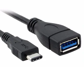 Reverzibilní Design USB 3.1 Typ C Samec Konektor Samice OTG Datový Kabel pro Macbook