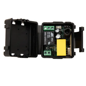 RF mini Bezdrátové Dálkové Ovládání, AC 220 V, 1 kanál, 4 Přijímač & 2 vysílač self-lock