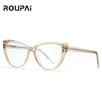 ROUPAI TR90 anti blue light záření, brýle na hraní počítačových her, brýle pro ženy blocker blokuje brýle ray Brýle lentes par