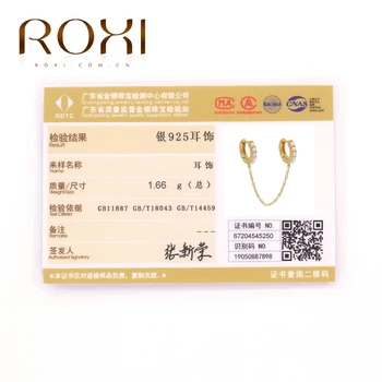 ROXI Luxusní Kolo Sladkovodní Perly Dlouhý Řetěz Střapcem Hoop Náušnice pro Ženy, Dívka, Svatební Šperky Pendientes Stříbrné 925 Náušnice