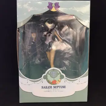 Roztomilé Anime Sailor Moon Crystal Námořník Neptun Kaiou Michiru PVC Akční Obrázek Sběratelskou Model Děti Hračky Panenka 21cm