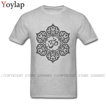 Ročník Mandala Meditace Pánské T-Košile Bavlna Prodyšné Tkaniny Příležitostné Mužské Krátký Rukáv Tee Trička